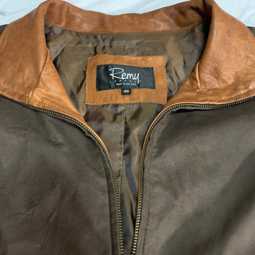 Remy Leather Brown Jacket